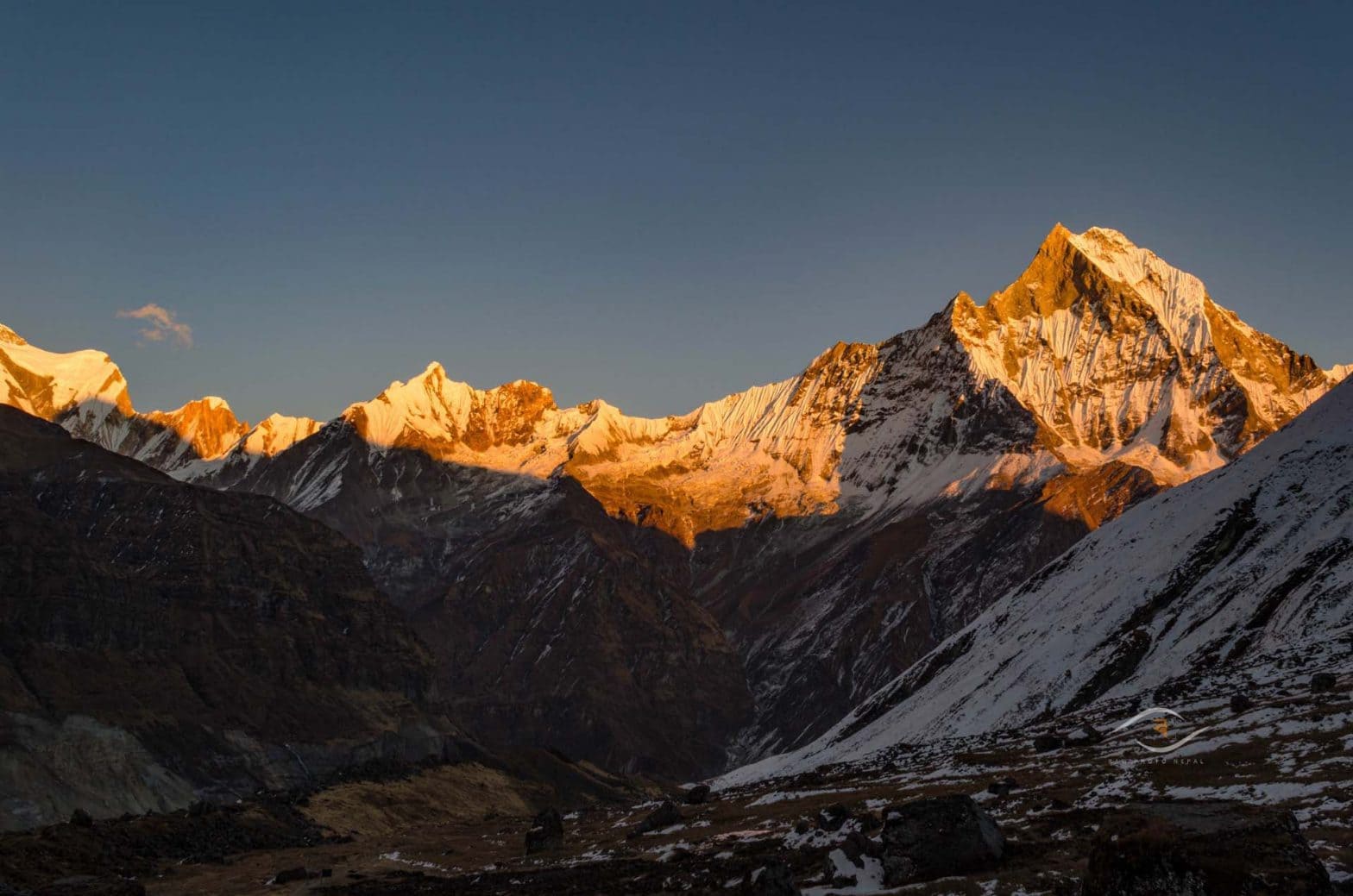 Machhapuchhre Golden Hour