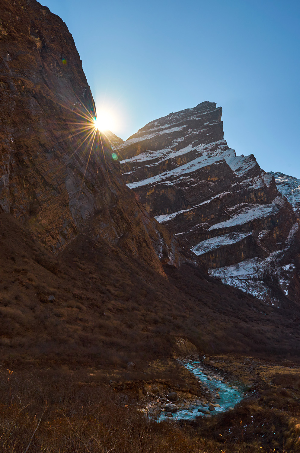 Sunrise over Annapurna