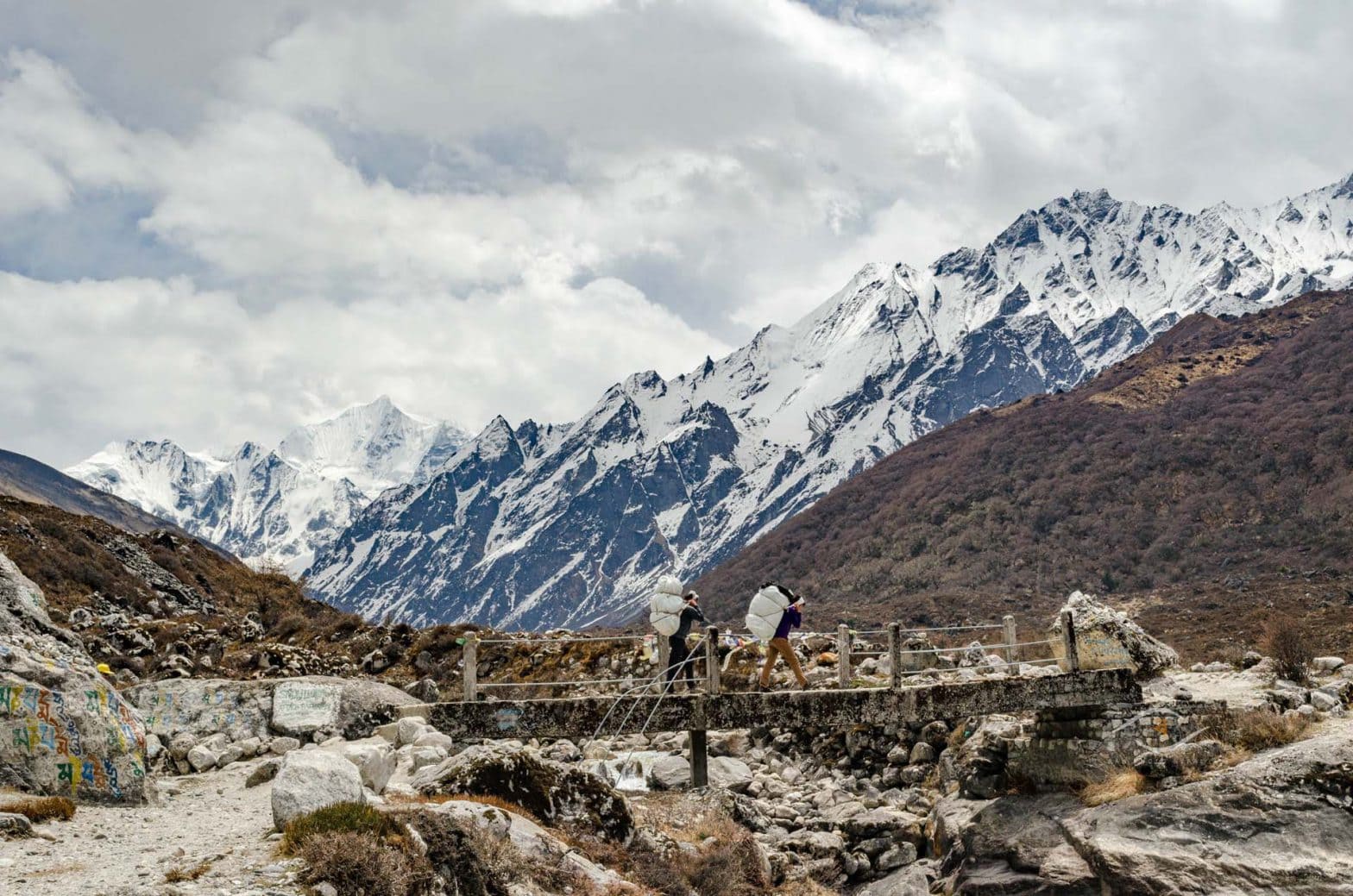 Porter in Langtang